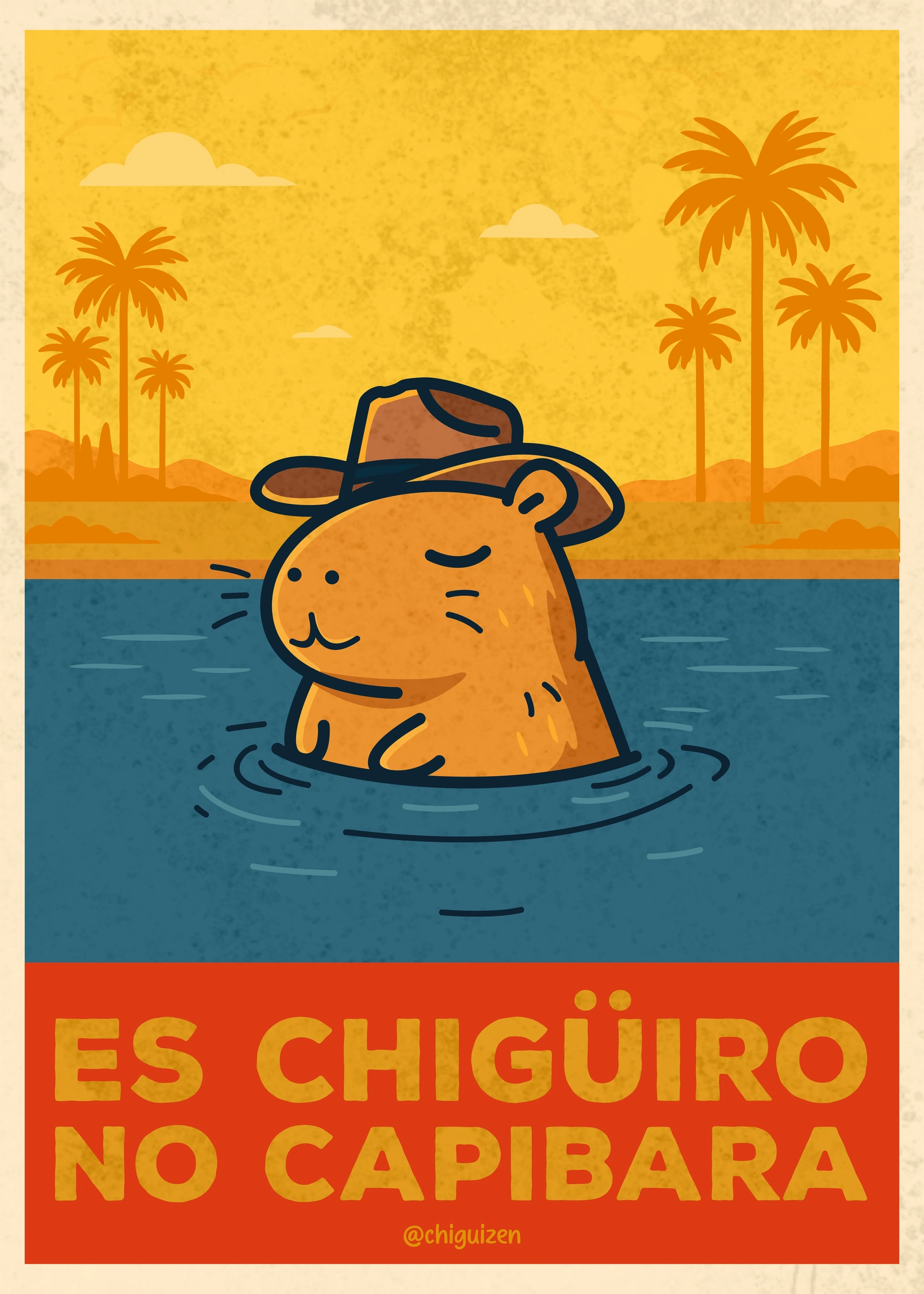 Es chigüiro, no capibara