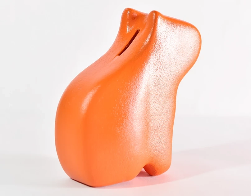 Figura de chigüiro del proyecto Chigüi Arte de Jorge Cañas